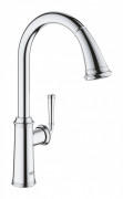 Смеситель для кухни Grohe Gloucester однорычажный с выдвижной лейкой хром 30422000