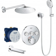 Душевая система скрытого монтажа Grohe Grohtherm SmartControl хром UA26406SC2