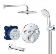 Душова система прихованого монтажу Grohe Grohtherm SmartControl хром UA34614SC3