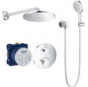Душева система прихованого монтажу Grohe Grohtherm з Rainshower Mono 310 хром UA26406SC0