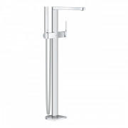 Смеситель для ванной Grohe Plus напольный с ручным душем хром 23846003