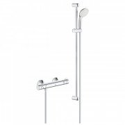 Термостат для душа Grohe Grohtherm 800 с душевым гарнитуром хром 34566001