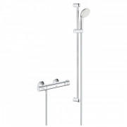 Термостат для душа Grohe Grohtherm 800 с душевым гарнитуром хром 34566001