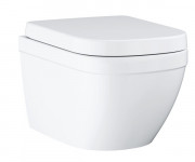 Унитаз подвесной Grohe Euro Ceramic 37,4х49 см с крышкой soft-close керамика альпин-белый 39693000