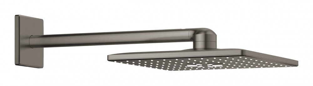 Верхній душ Grohe Rainshower 310 SmartActive Cube 2-режимний з тримачем темний матовий графіт 26479AL0