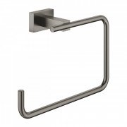 Держатель-кольцо для полотенец Grohe Essentials Cube темный графит матовый 40510AL1
