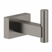 Крючок для ванной Grohe Essentials Cube одинарный темный графит матовый 40511AL1