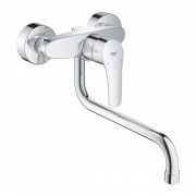 Смеситель для кухни Grohe Eurosmart настенный однорычажный хром 32224003