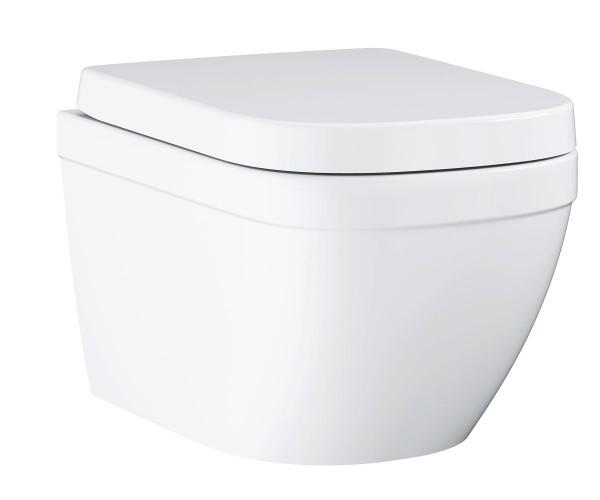 Унитаз подвесной Grohe Euro Ceramic 37,4х49 см с крышкой soft-close керамика альпин-белый 39693000