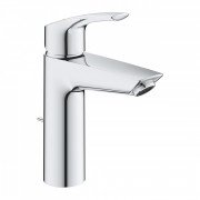 Змішувач для раковини Grohe Eurosmart з донним клапаном хром 23322003