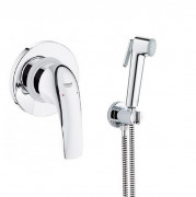 Гігієнічний душ із змішувачем прихованого монтажу Grohe BauCurve з New Tempesta-F хром UA11144400