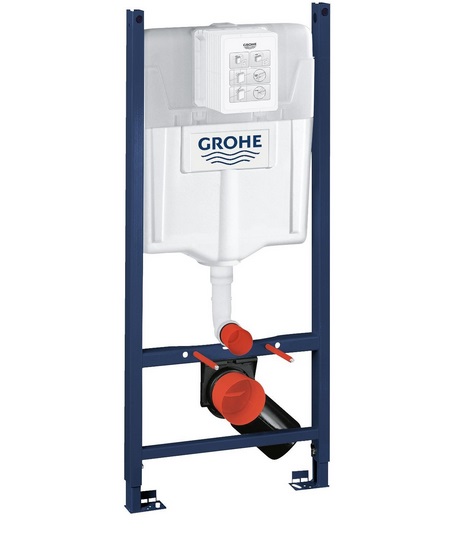 Комплект инсталляции Grohe Rapid SL 2 в 1 50х113,5 см сталь UA388400WG