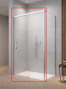 Душеві двері Radaway Idea KDS 160х200.5 см розсувна права хром/прозоре скло 10115160-01-01R