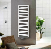 Электрический полотенцесушитель Zehnder Kazeane 126,6х50 см с тэном HOTS белый RB-130-050-9016-HOTS