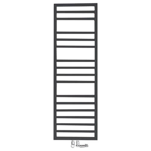 Полотенцесушитель водяной Zehnder Quaro Spa 125,1х55 см черный матовый QS-120-055-9017