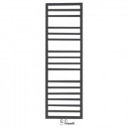 Сушка для рушників водяна Zehnder Quaro Spa 125,1х55 см чорний матовий QS-120-055-9017