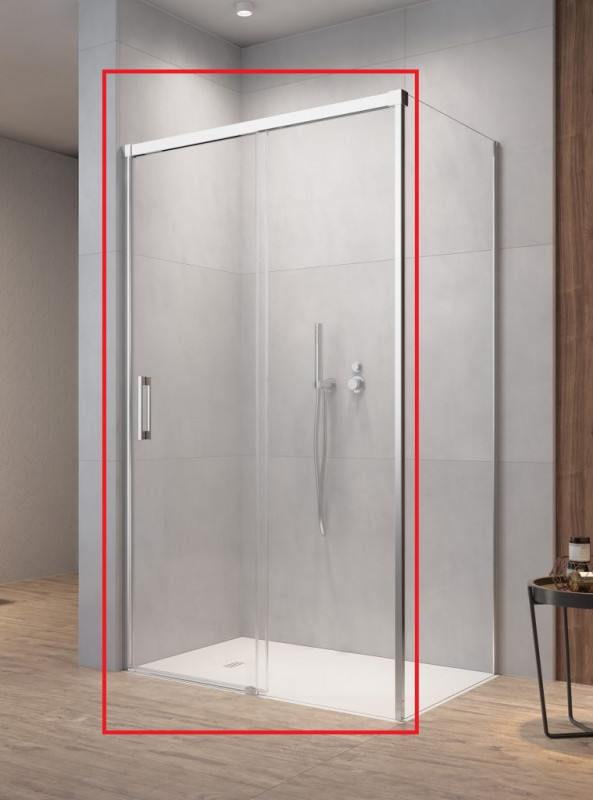 Душевая дверь Radaway Idea KDS 130х200.5 см раздвижная правая хром/прозрачное стекло 10115130-01-01R