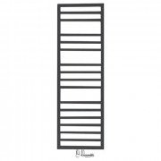Полотенцесушитель водяной Zehnder Quaro Spa 125,1х55 см черный матовый QS-120-055-9017