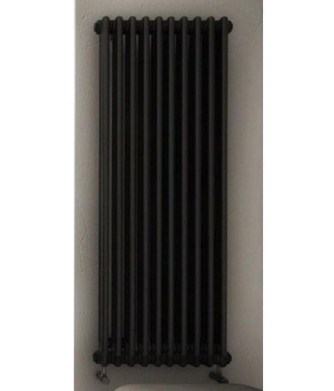 Радиатор отопления Instal Projekt Tubus 3 трубчатый 48,5х180 см 10 секций черный матовый TUB3-180/10-D50-C31