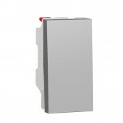 Выключатель Schneider Electric Unica New 1-клавишный 1 модуль алюминий NU310130