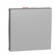 Вимикач Schneider Electric Unica New 1-клавішний схема 6 2 модулі алюміній NU320330