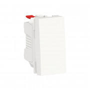 Вимикач Schneider Electric Unica New 1-кнопковий кнопковий схема 1 1 модуль білий NU310618