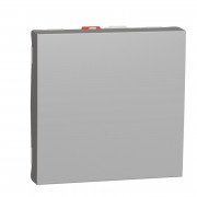 Вимикач Schneider Electric Unica New 1-клавішний схема 6 2 модулі алюміній NU320330