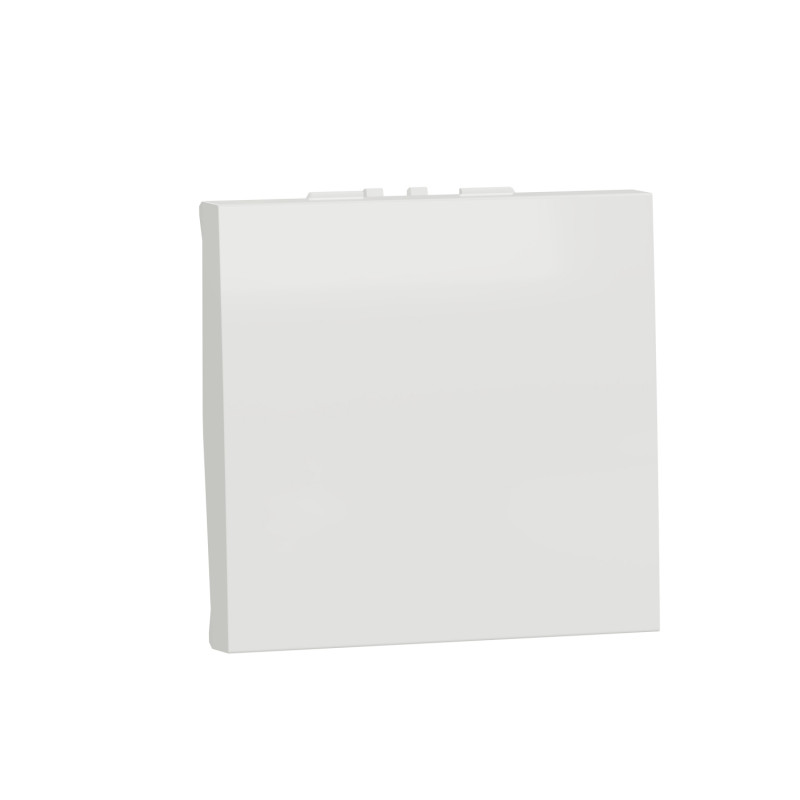 Выключатель Schneider Electric Unica New 1-клавишный схема 1 2 модуля белый NU326118