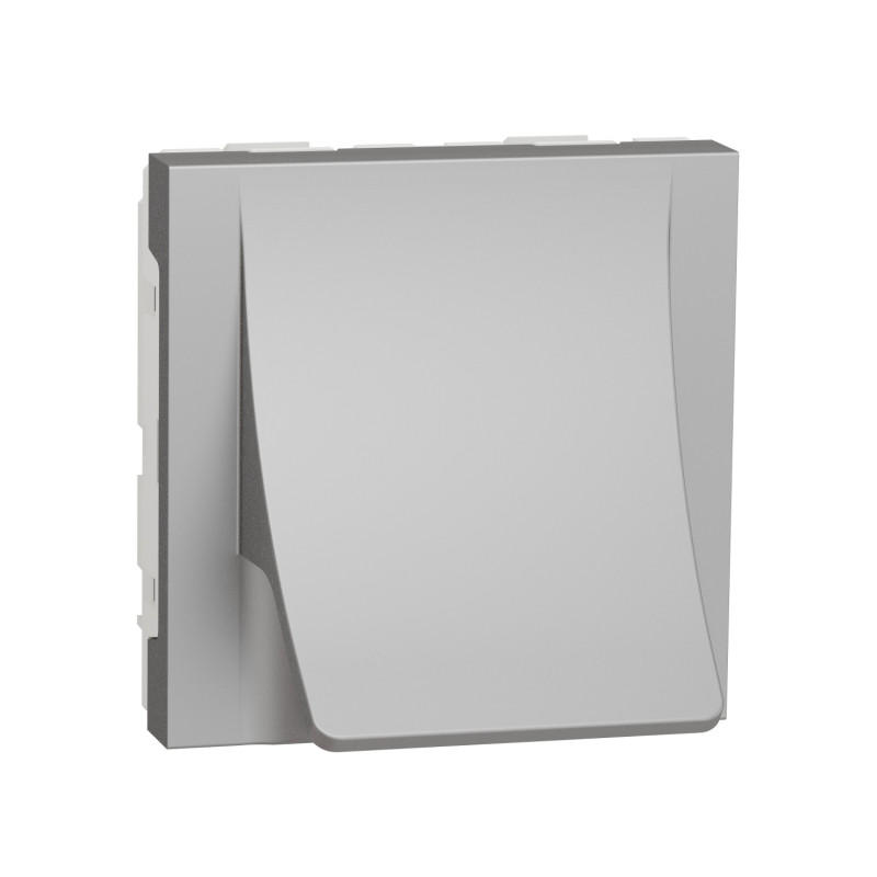 Вывод кабеля Schneider Electric Unica New 2 модуля 16А алюминий NU386230