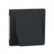 Вывод кабеля Schneider Electric Unica New 2 модуля 16А антрацит NU386254