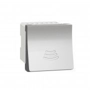 Електронний дзвінок Schneider Electric Unica New 2 модуля алюміній NU378630