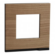 Рамка 1-постова Schneider Electric Unica New Pure дуб/антрацит NU600284