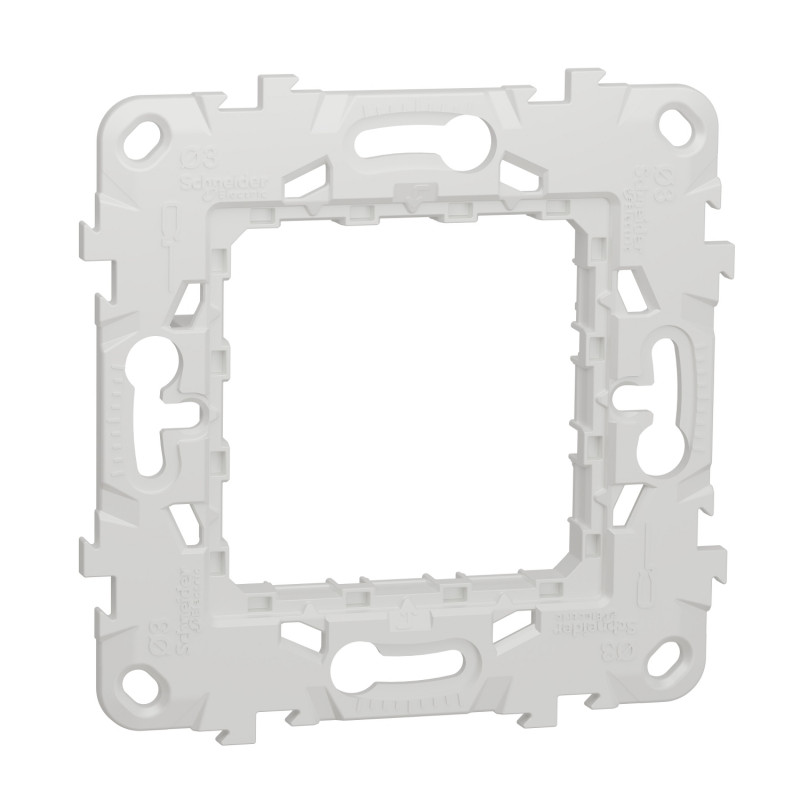 Супорт Schneider Electric Unica New 2 модуля cплав zamak NU7002