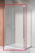 Душові двері Radaway Nes 8 KDS II 90х200 см права хром/прозоре скло 10087090-01-01R