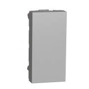 Заглушка Schneider Electric Unica New 1 модуль алюміній NU986530
