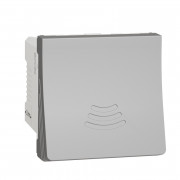 Зумер Schneider Electric Unica New 2 модуля алюміній NU378530