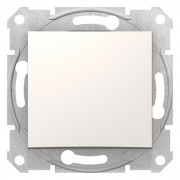 Выключатель Schneider Electric Sedna 1-клавишный 10А слоновая кость SDN0100123