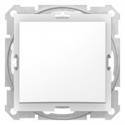 Выключатель Schneider Electric Sedna 1-клавишный IP44 белый SDN0100321