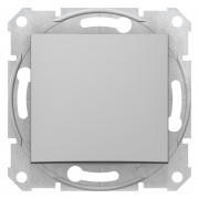 Вимикач прохідної Schneider Electric Sedna 2 напрямки алюміній SDN0400160