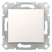 Выключатель перекрестный Schneider Electric Sedna 1-клавишный схема 7 слоновая кость SDN0500123