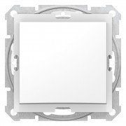 Вимикач прохідний Schneider Electric Sedna 1-клавішний 2 напрямки IP44 білий SDN0400521