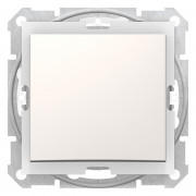 Вимикач прохідний Schneider Electric Sedna 1-клавішний 2 напрямки IP44 слонова кістка SDN0400523