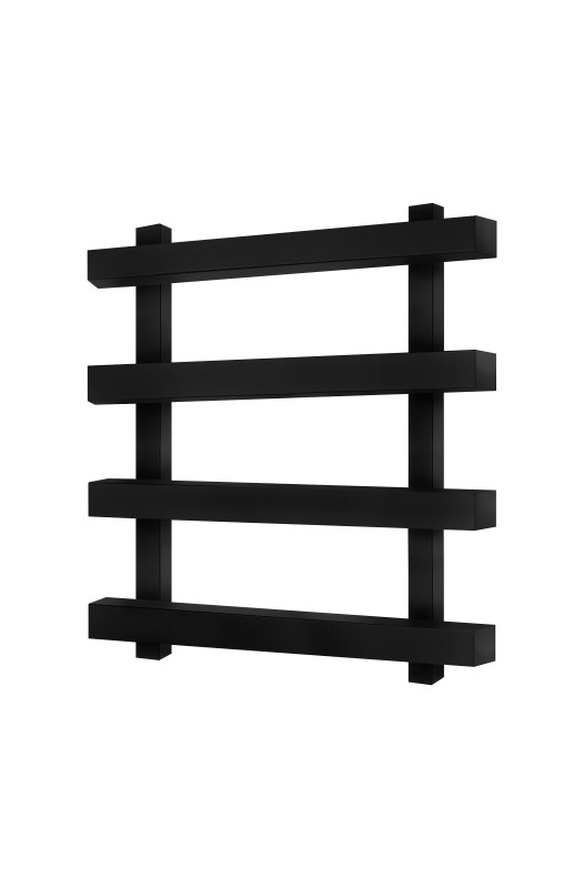 Сушка для рушників водяна Genesis-Aqua Okibo 80x70 см чорний GA-6901