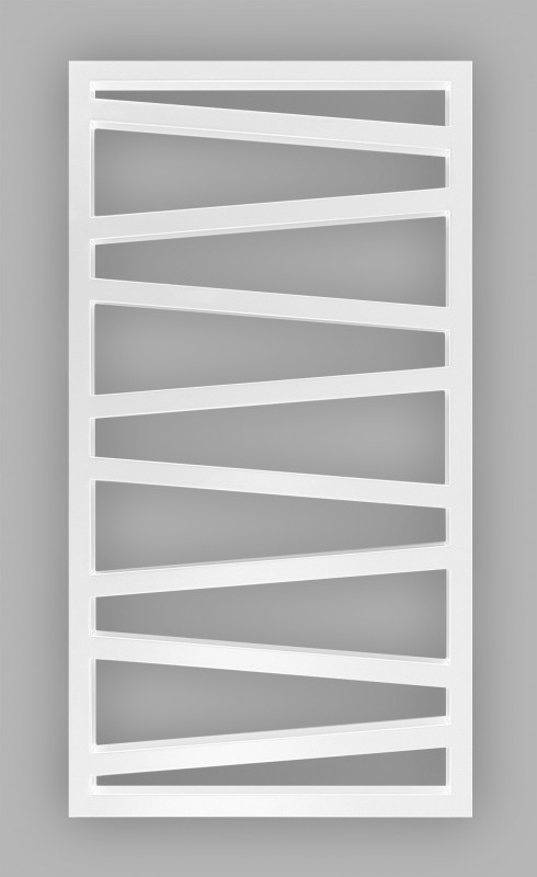 Електричний сушка для рушників Genesis-Aqua Genesis 100х53 см нержавіюча сталь білий GA-70052