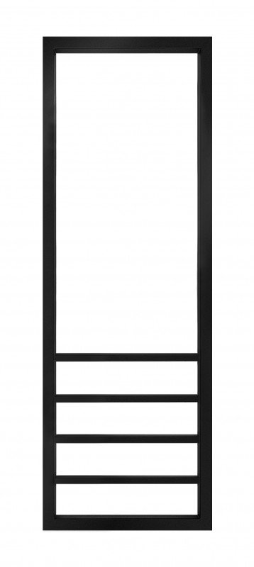 Сушка для рушників водяна Genesis-Aqua Lempira 150x50 см чорний GA-6801