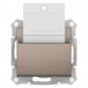 Выключатель карточный Schneider Electric Sedna титан SDN1900168