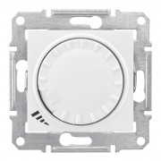 Диммер (светорегулятор) Schneider Electric Sedna универсальный поворотно-нажимной 20-420 Вт белый SDN2201121