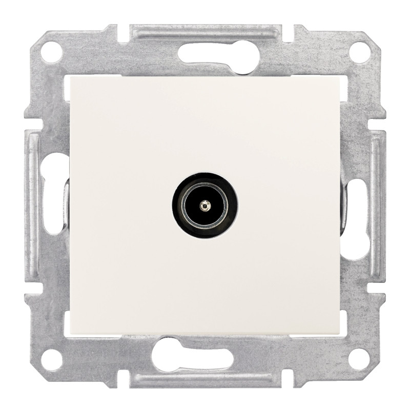 ТВ-розетка Schneider Electric Sedna оконечная слоновая кость SDN3201623