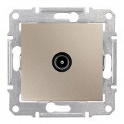 ТВ-розетка Schneider Electric Sedna кінцева титан SDN3201668