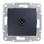 ТВ-розетка Schneider Electric Sedna кінцева графіт SDN3201670